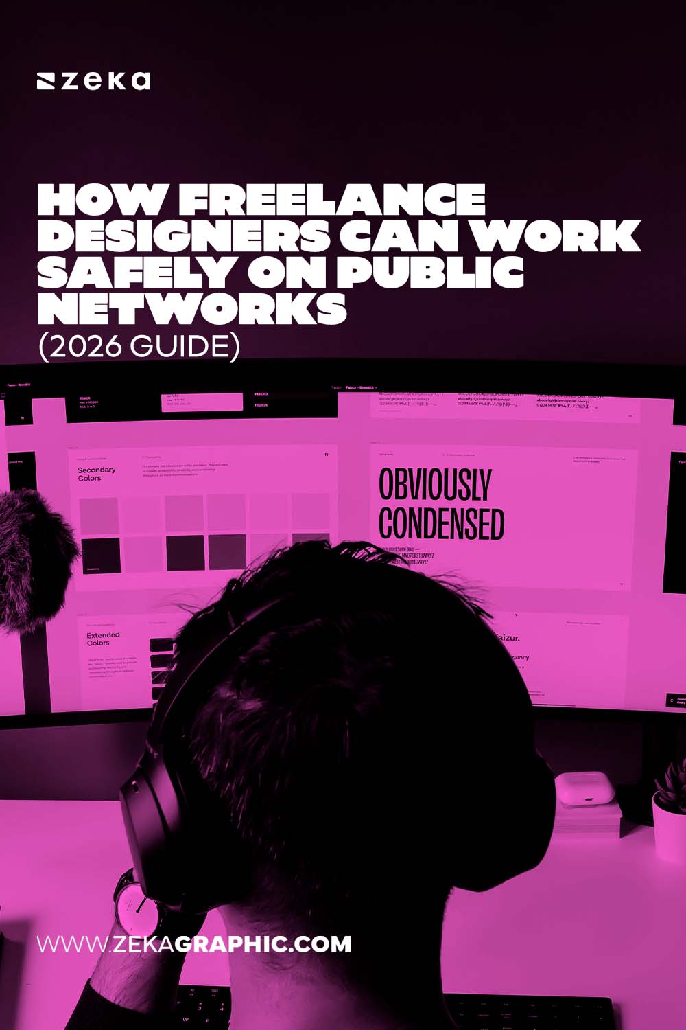 How designers can work safely on public networks (2026 Guide)