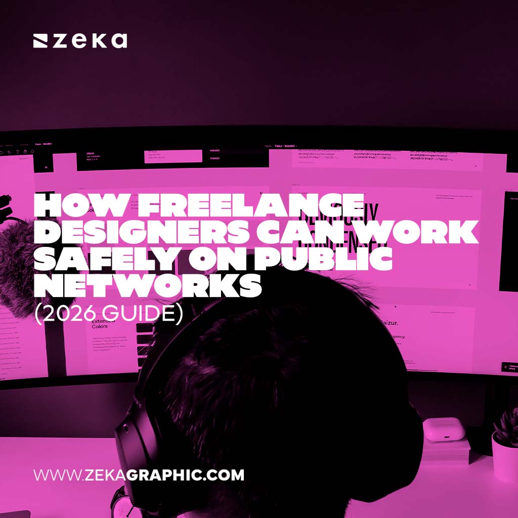 How freelance designers can work safely on public networks