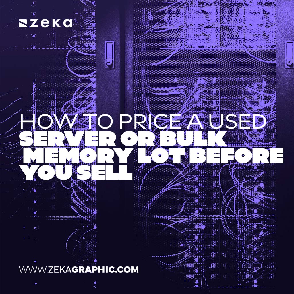 Price A Used Server Or Bulk Memory Lot Before You Sell
