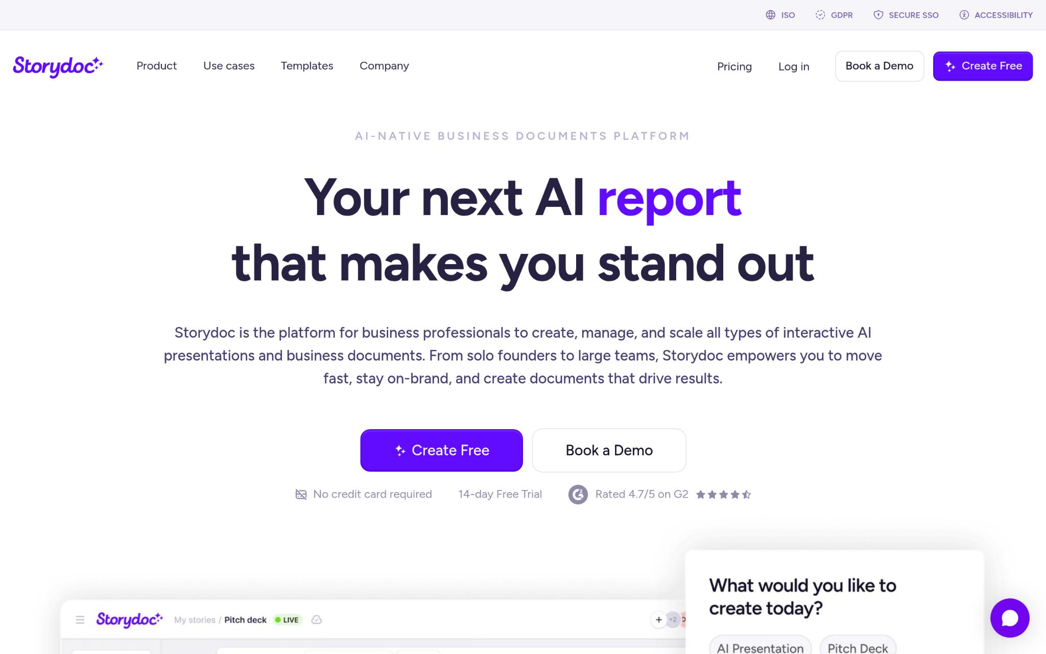 Storydoc Best for Enterprise Sales Presentations and Personalized Business Documents