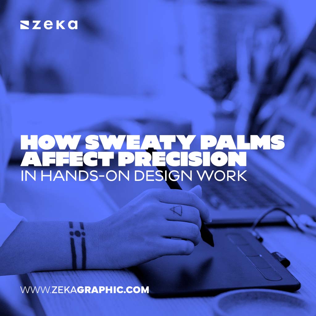 Sweaty Palms Affect Precision in Hands-On Design Work