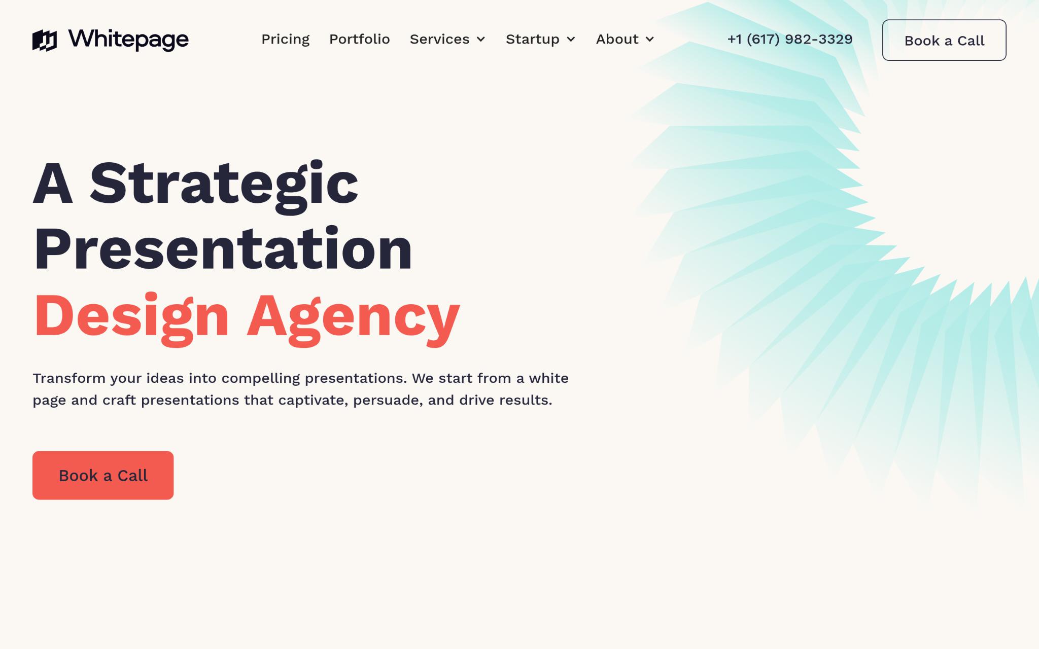 WhitePage Best for Investor Pitch Decks and High-Stakes Business Presentations