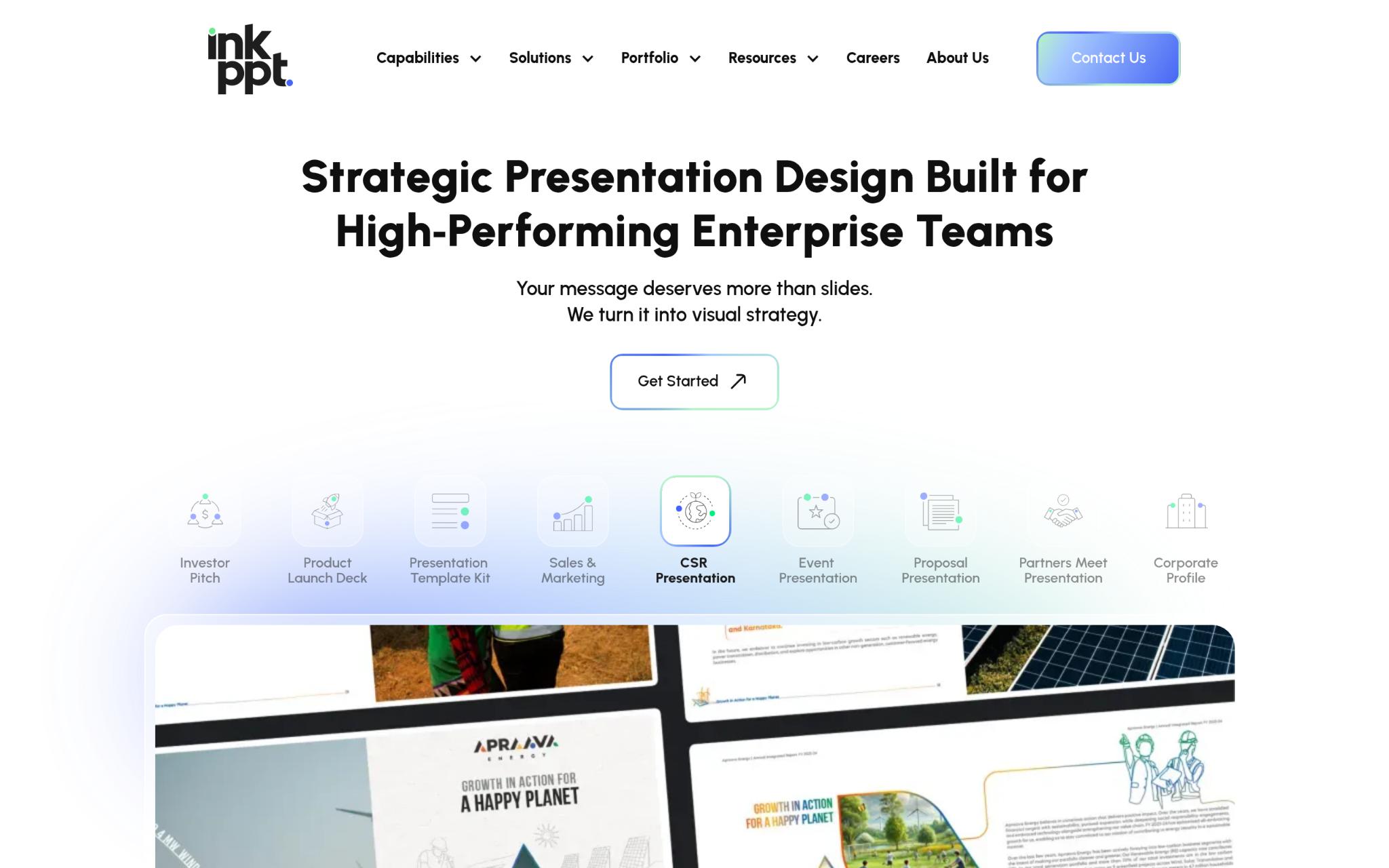 inkppt Best for Enterprise Presentation Design and Event-Ready Presentations