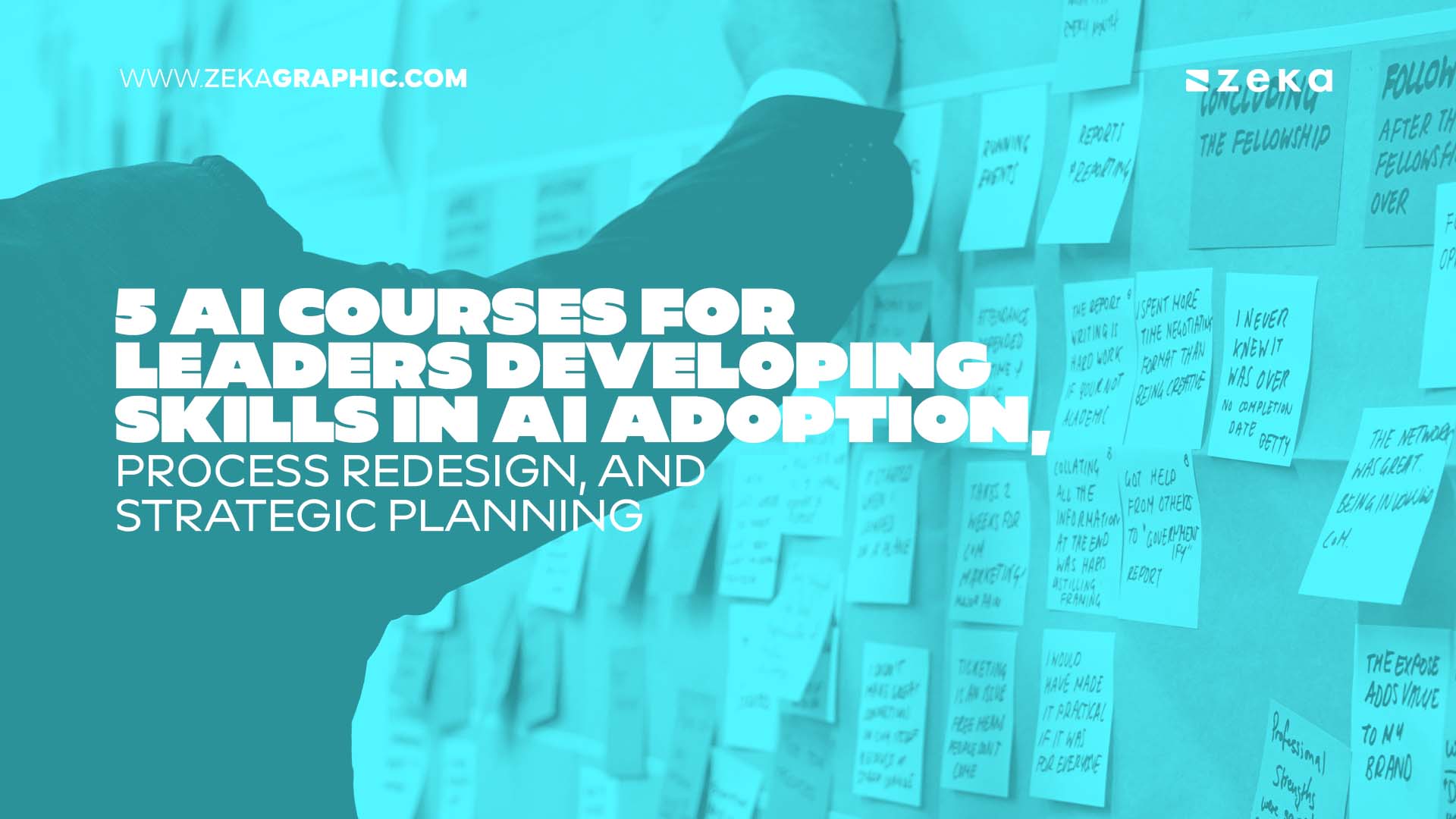 5 AI Courses for Leaders Developing Skills in AI Adoption, Process Redesign, and Strategic Planning