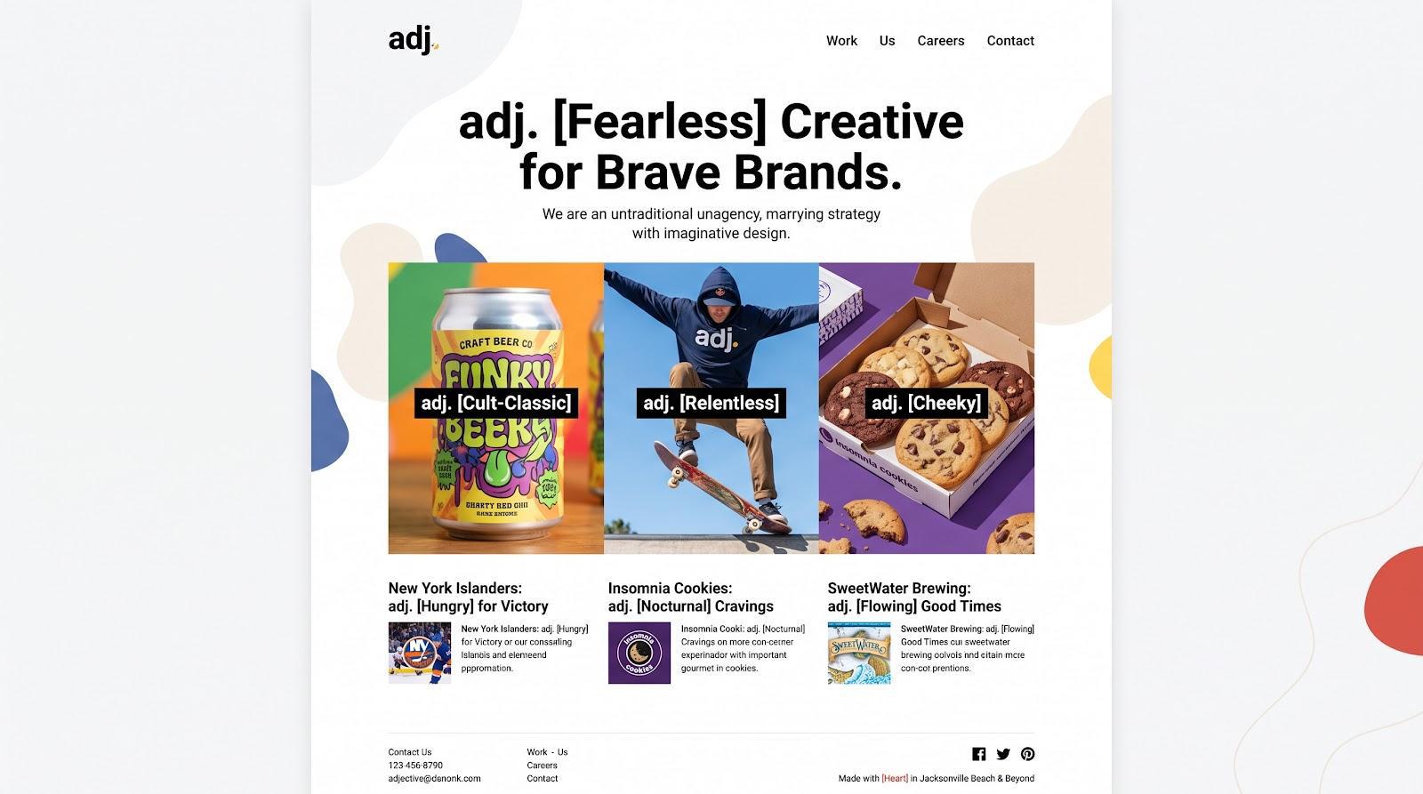 Adjective & Co Best for Consumer and Experience-Led Brands