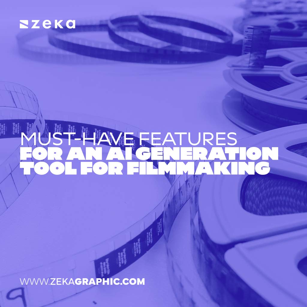 Features for an AI Generation Tool for Filmmaking
