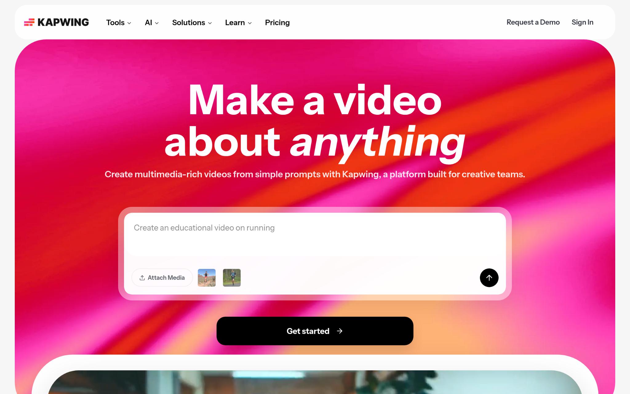 Kapwing - Best for Global Content Creators and Marketing Teams