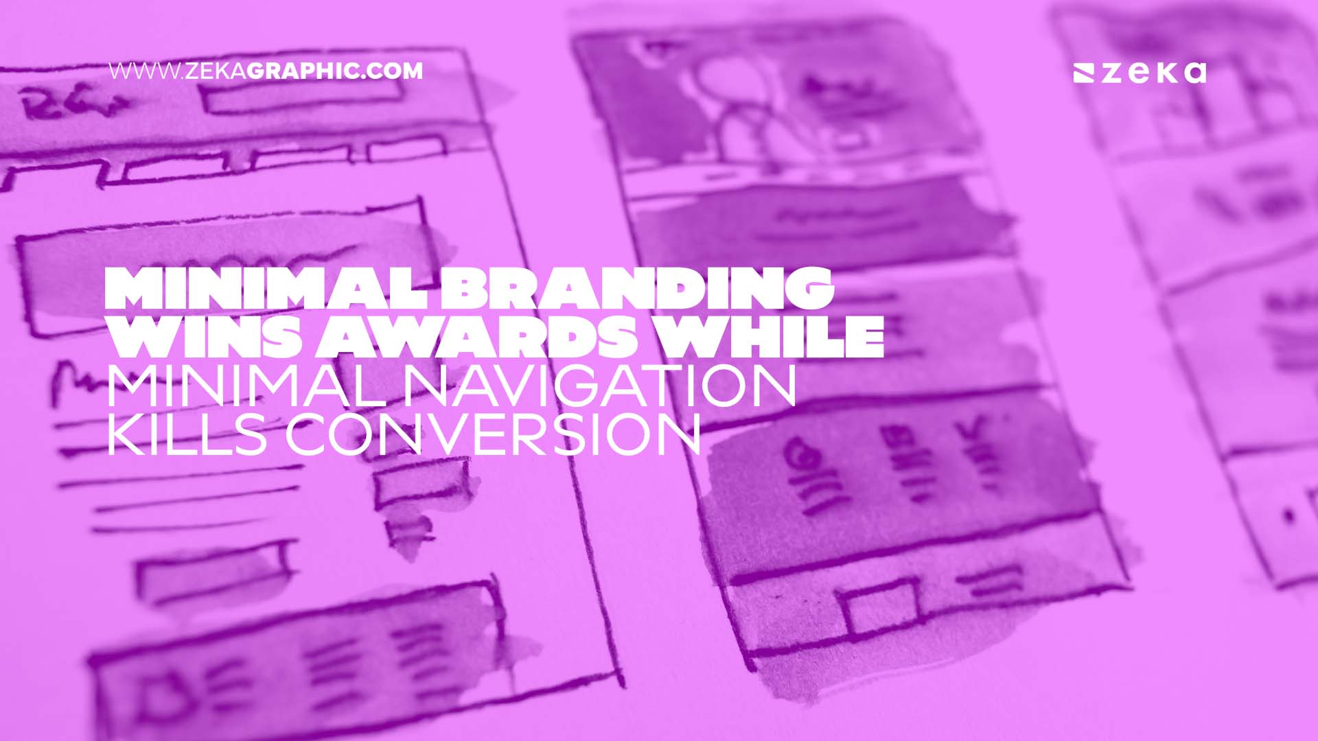Minimal Branding Wins Awards While Minimal Navigation Kills Conversion_