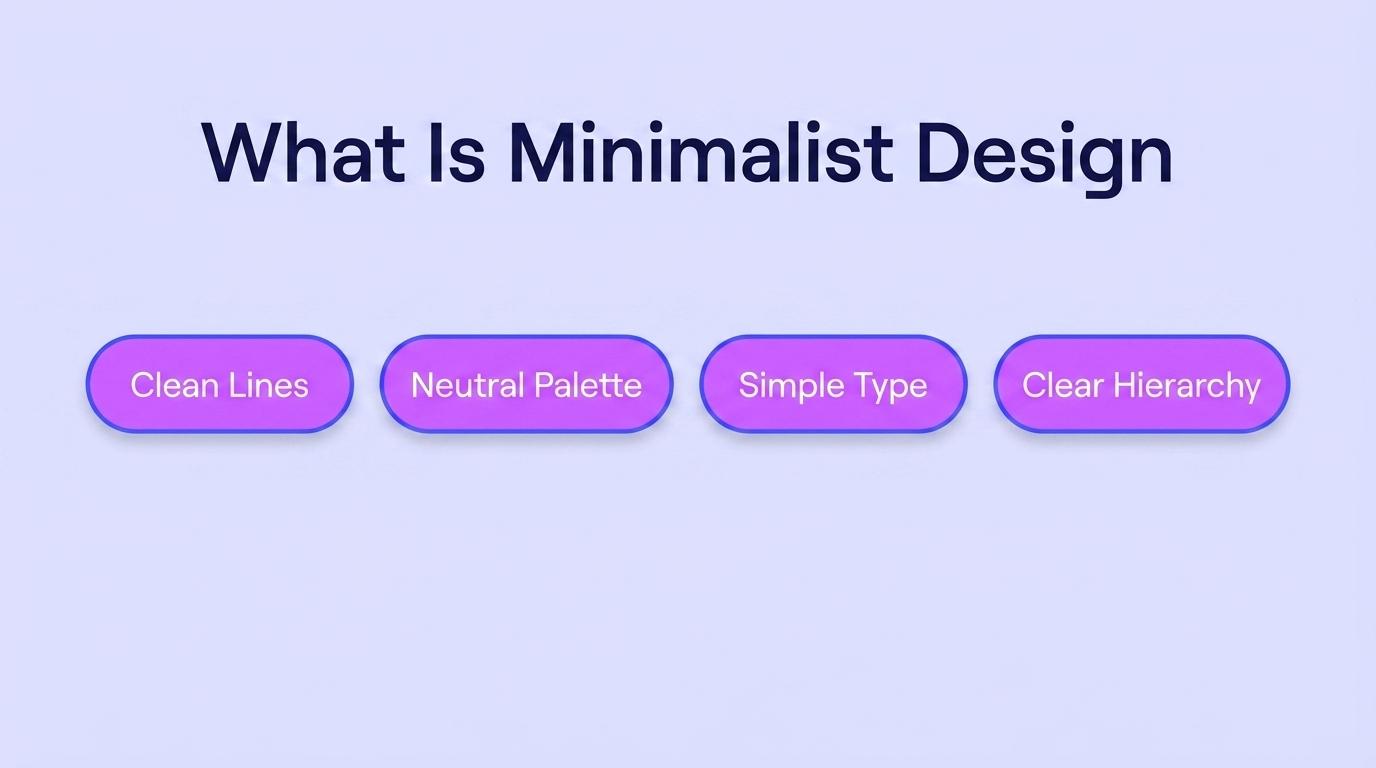 What Is A Minimalist Design In Web & App Interfaces