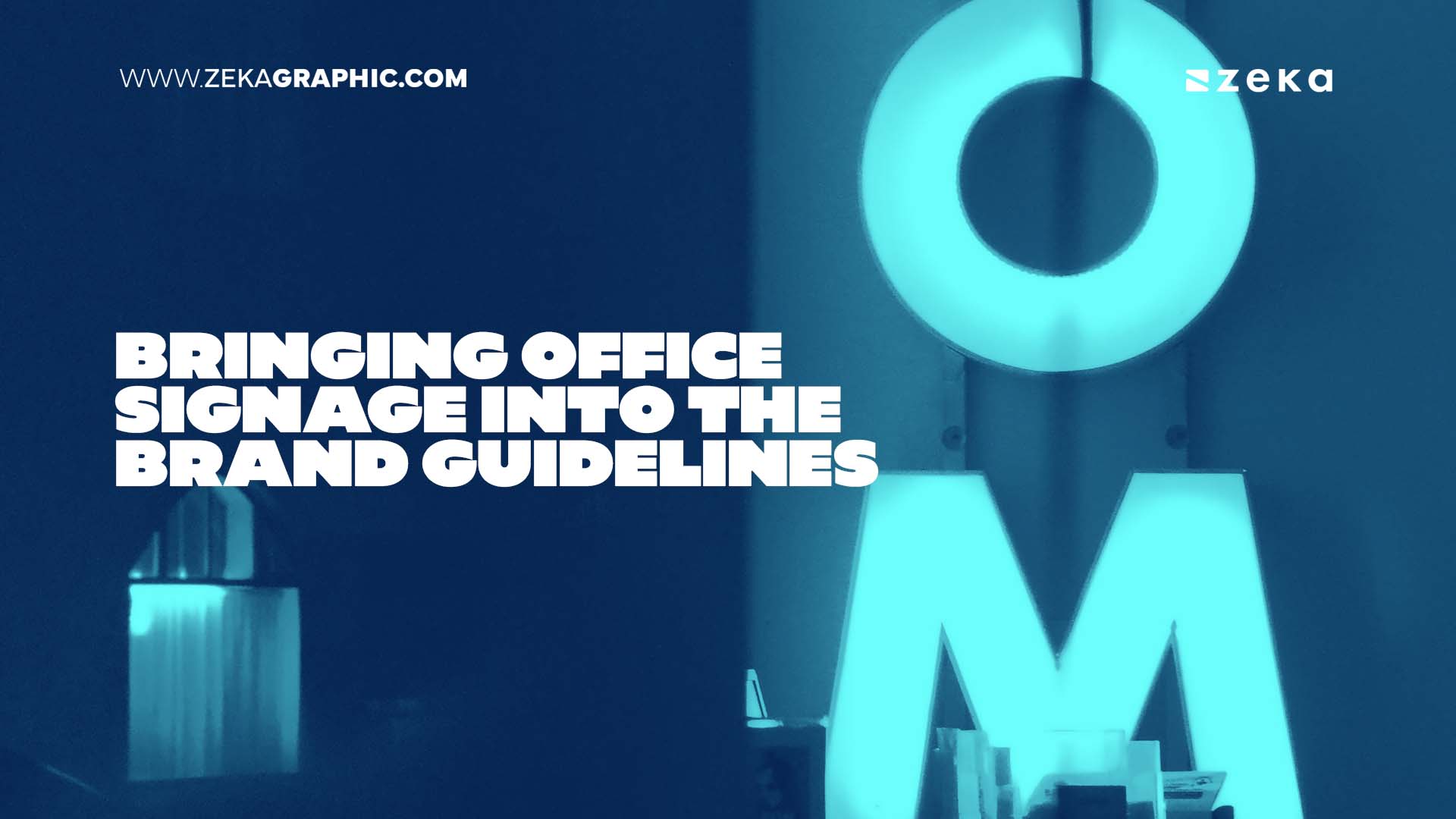 Bringing Office Signage Into the Brand Guidelines