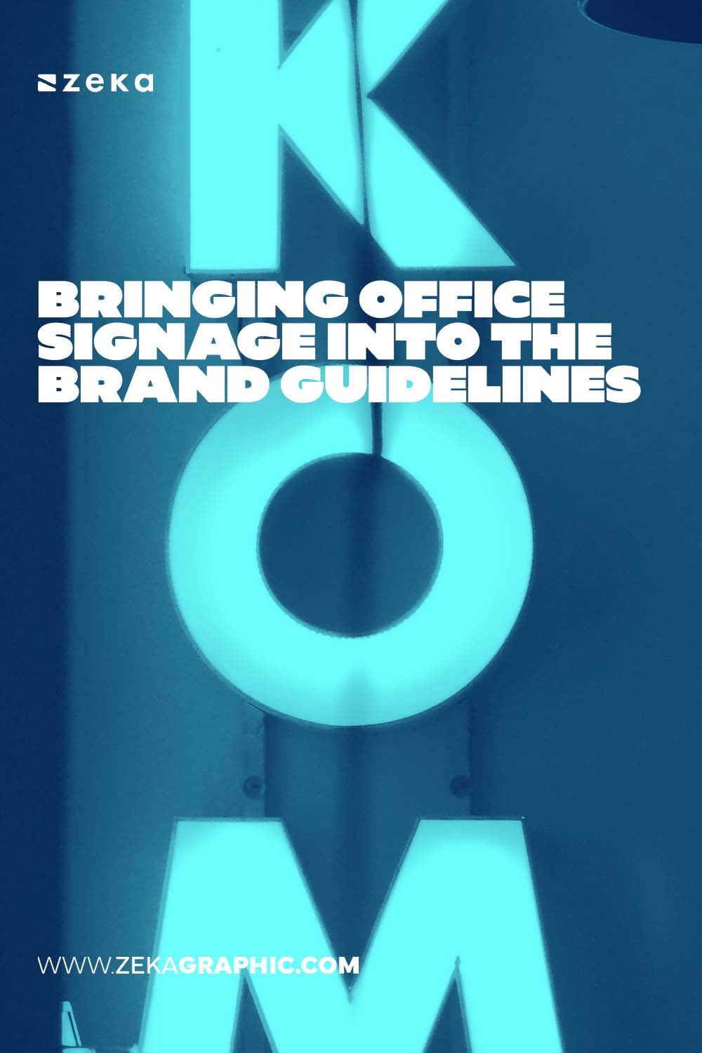 Office Signage Into the Brand Guidelines