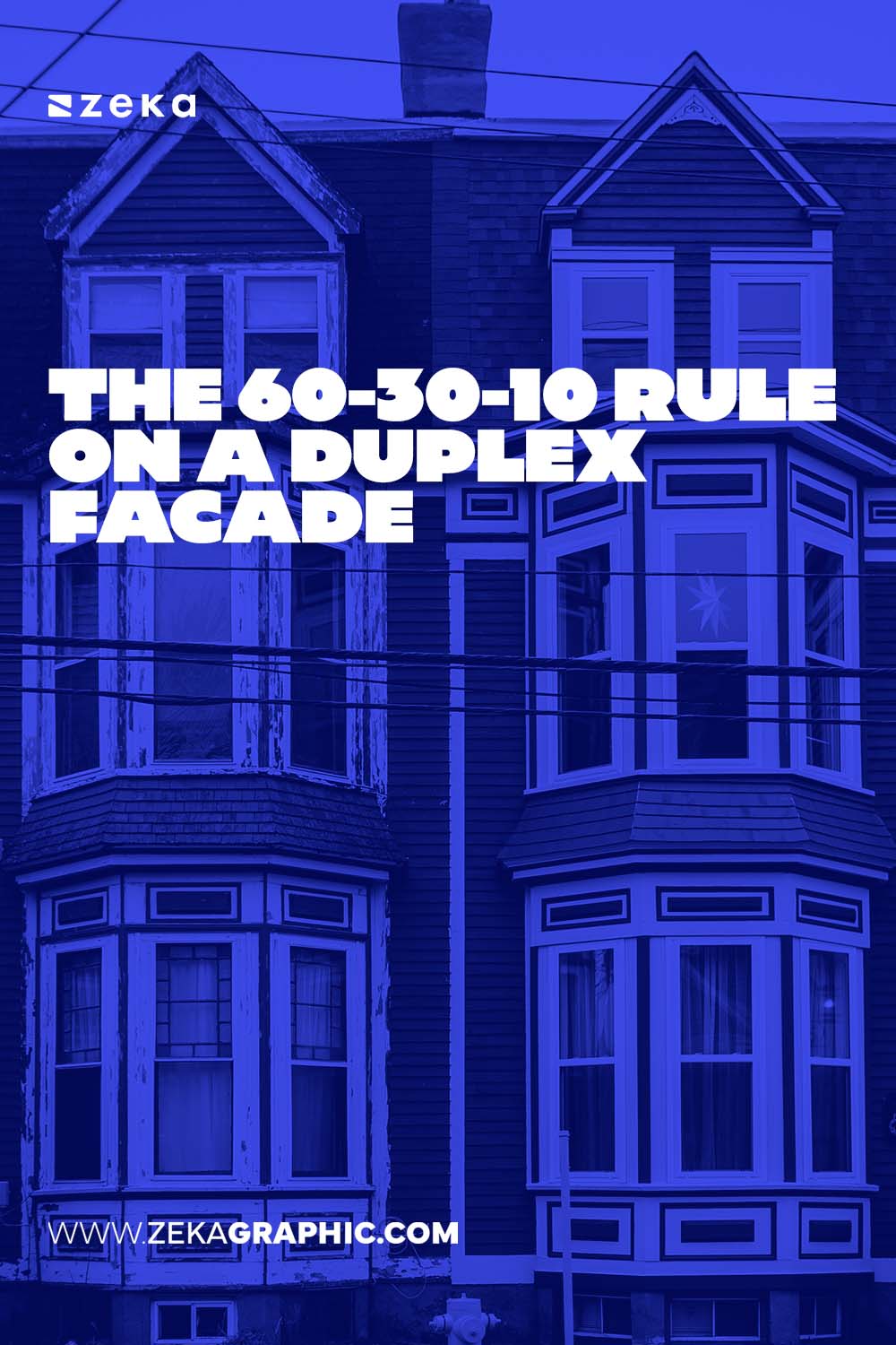 The 60-30-10 Rule on a Duplex Facade 3