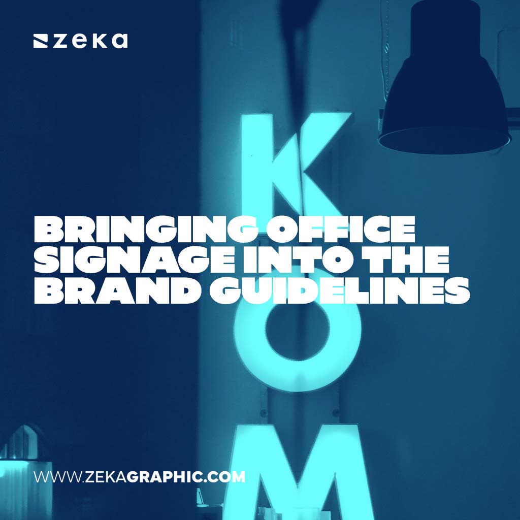 Why signage tends to sit outside the guidelines